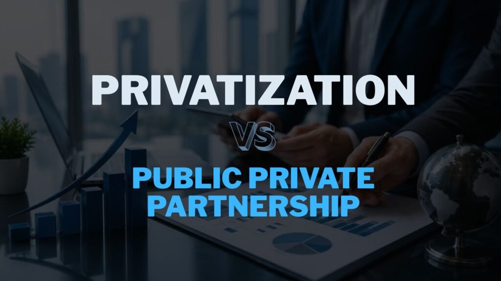 PRIVATIZATION VS PUBLIC PRIVATE PARTNERSHIP